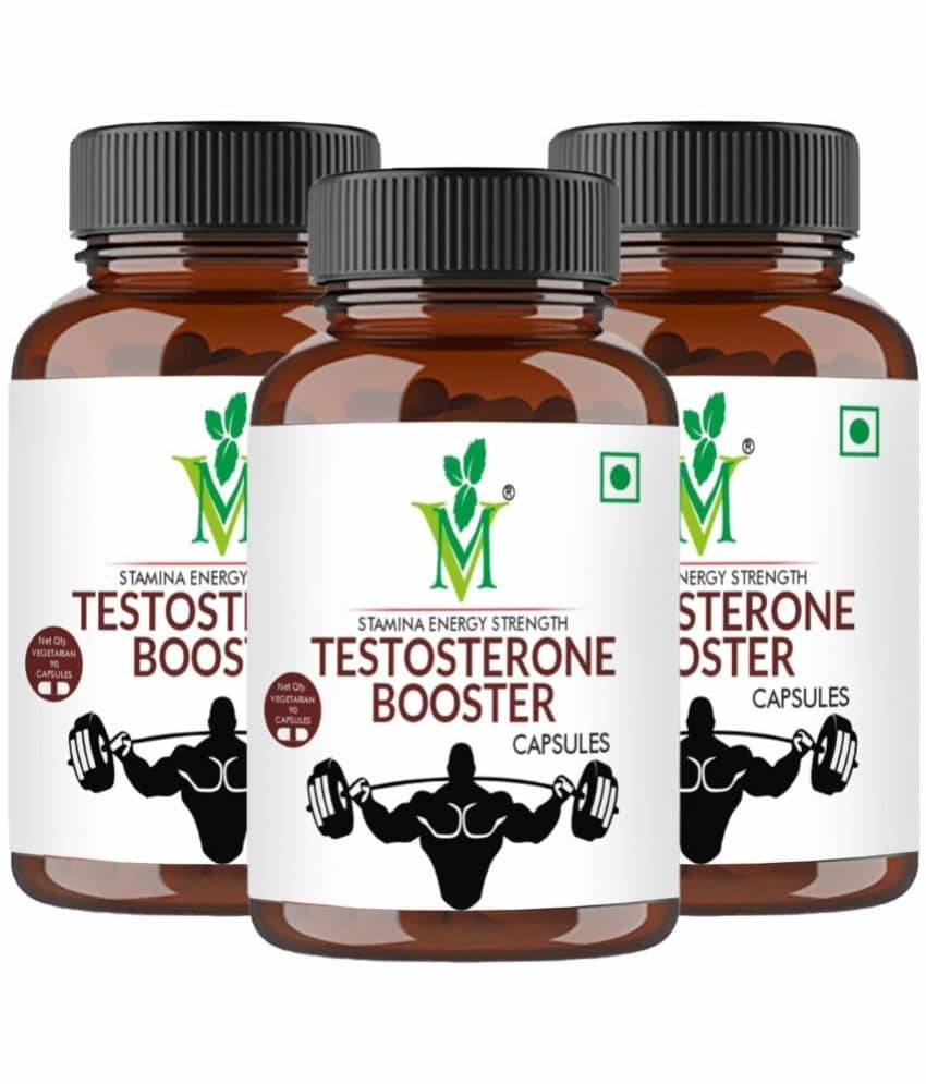 Testosteron Booster Veg. Capsules Pack of 3 - 90's