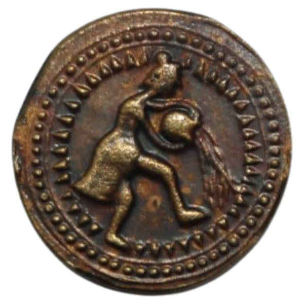 newWay - Ancient Period Zodiac/Rashi Symbol Collectible Old and Rare Copper 1 Coin Numismatic Coins newWay - Ancient Period Zodiac/Rashi Symbol Collectible Old and Rare Copper 1 Coin Numismatic Coins