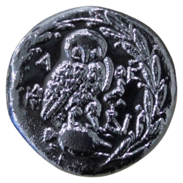 newWay - Roman King Owl Athena Attica Old and Rare Silverplated 1 Coin Numismatic Coins newWay - Roman King Owl Athena Attica Old and Rare Silverplated 1 Coin Numismatic Coins