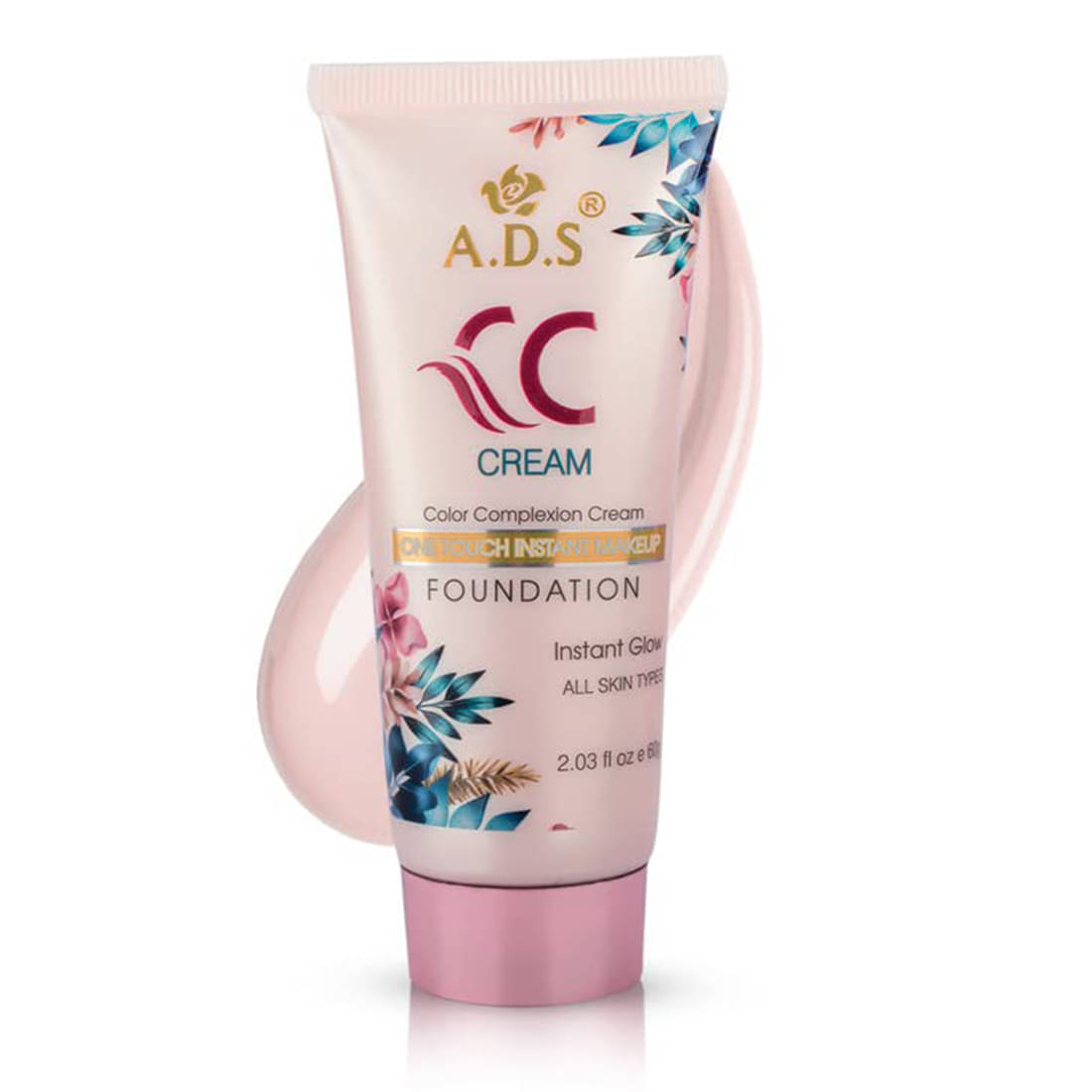     			A.D.S. One Touch Instant Makeup CC Cream Medium 60 g