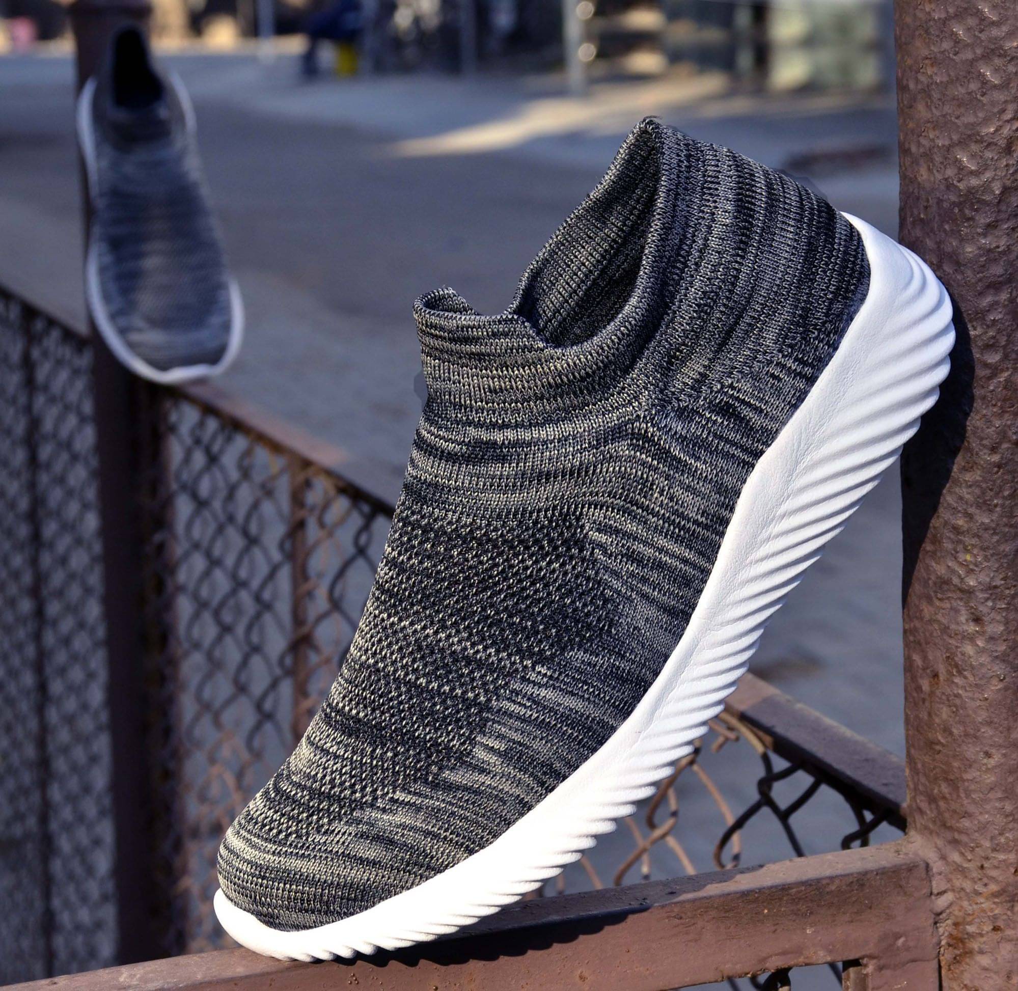     			Aadi Gray Running Shoes