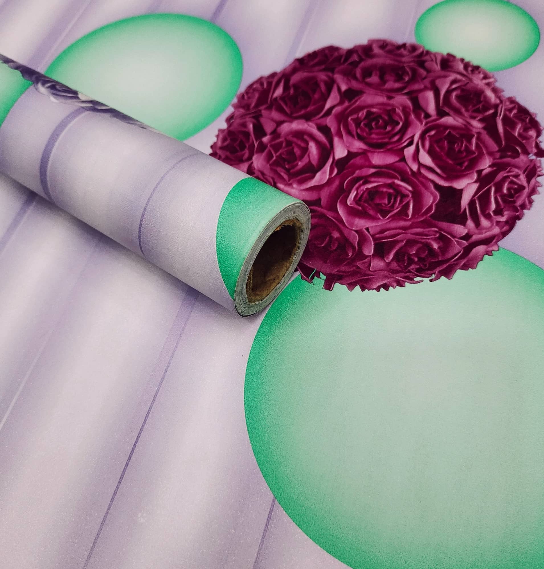 FLIP ZONE - Floral Wallpaper ( 45 x 300 ) cm ( Pack of 1 )