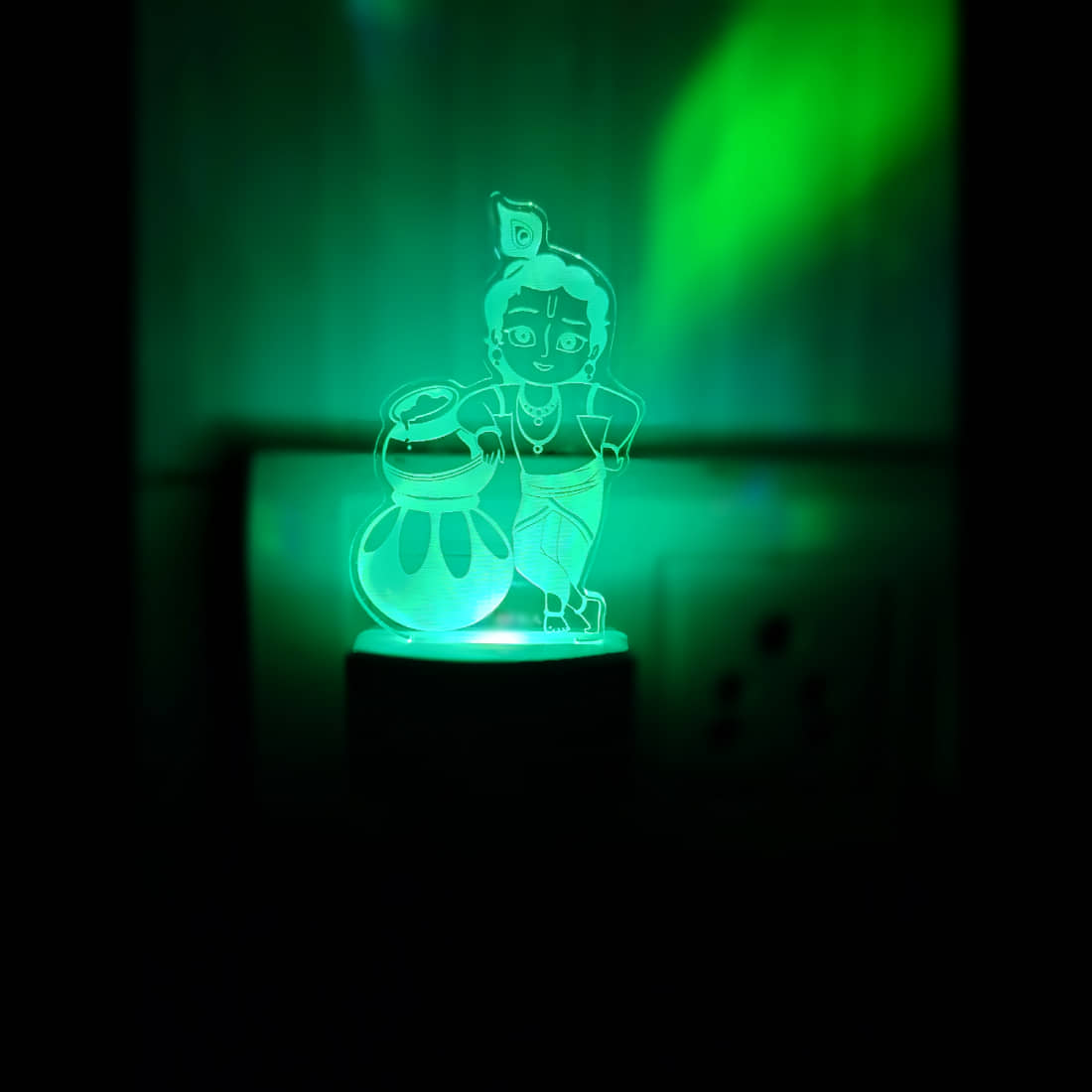 DIONA Multicolor Night Lamp ( Pack of 1 )
