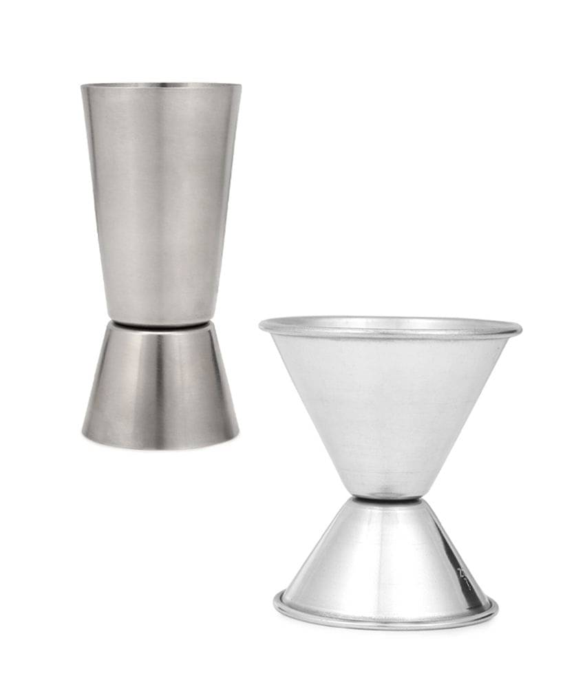     			Silver Stainless Steel Peg Measurer ( Pack of 2 )