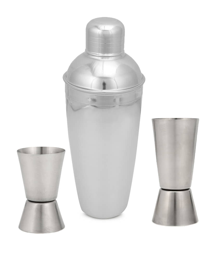Stainless Steel Shakers 500 ml Silver - Cookware | Buy online on ZillyBuy
