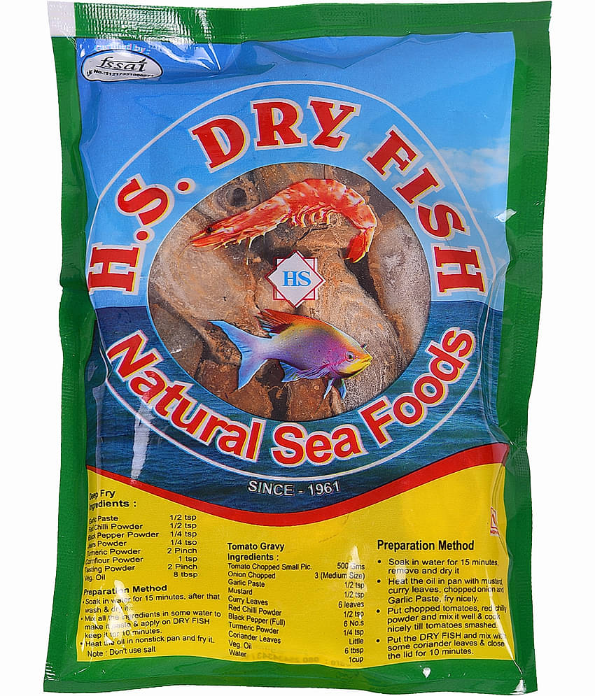 HS dry Fish DRY SEER FISH (SURMI) 100 gm