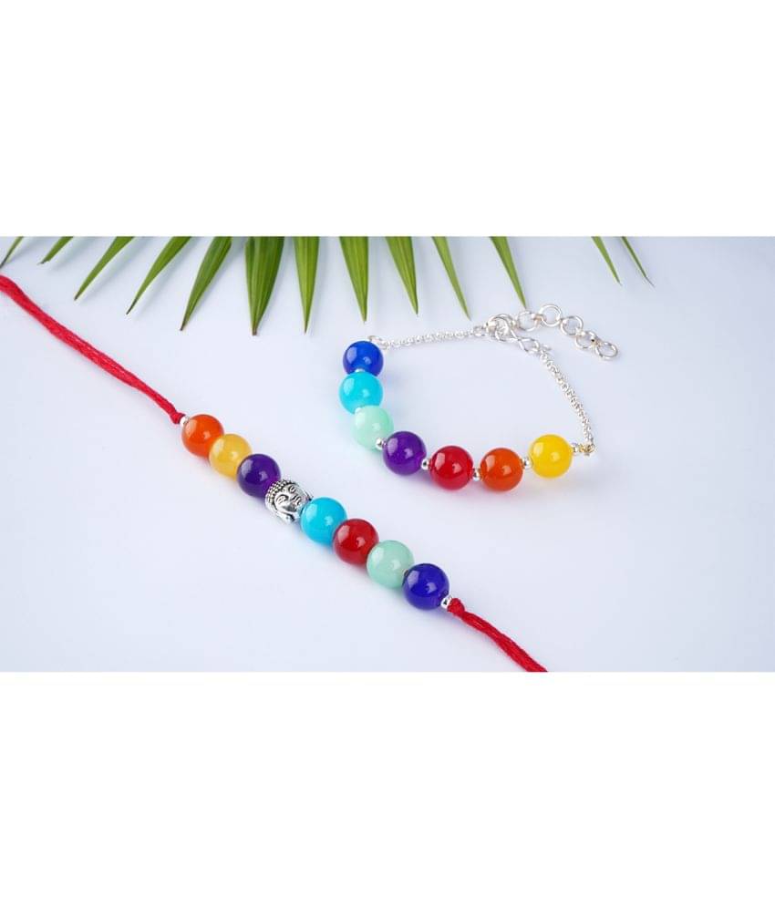     			JFL - Jewellery For Less Multicolor Bracelet ( Pack of 2 )