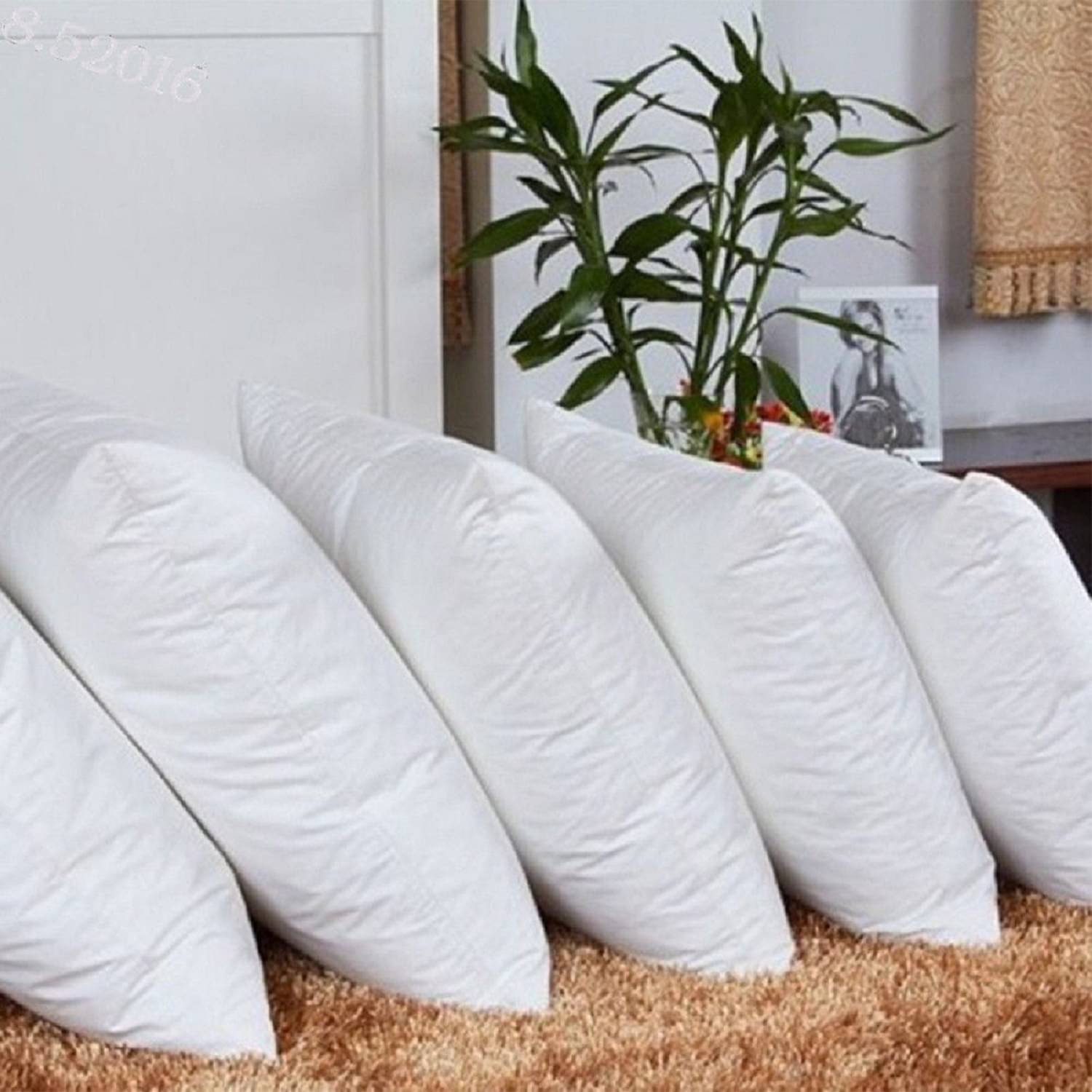 JDX Set of 5 40X40 cm (16X16) Fiber Cushion Fillers JDX Set of 5 40X40 cm (16X16) Fiber Cushion Fillers