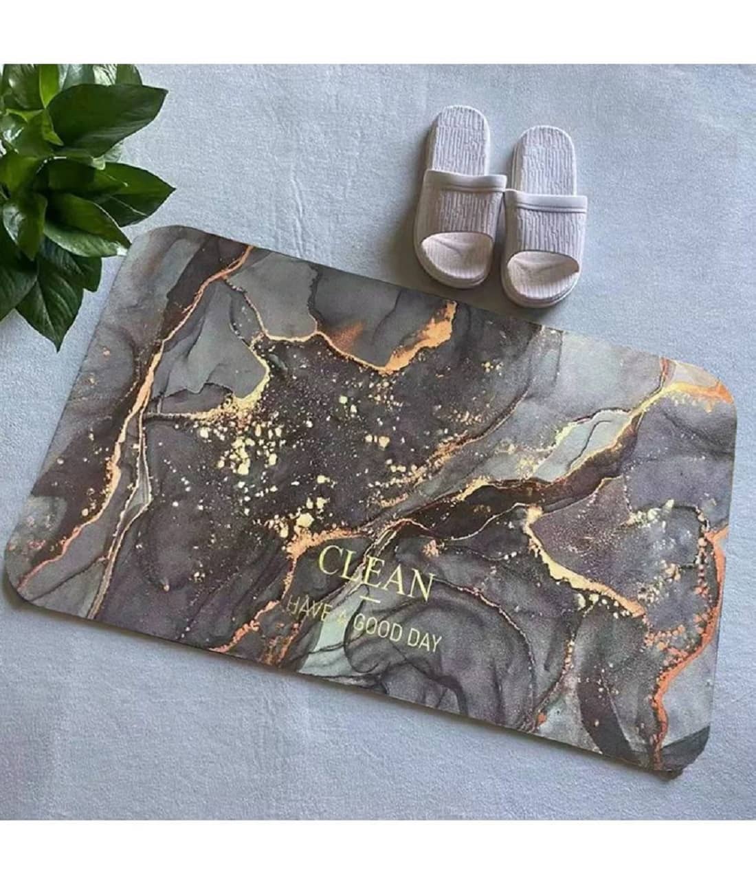 RAMDEV ENTERPRISE Rubber Bath Mat 40x60 cm ( Pack of 1 ) - Multicolor