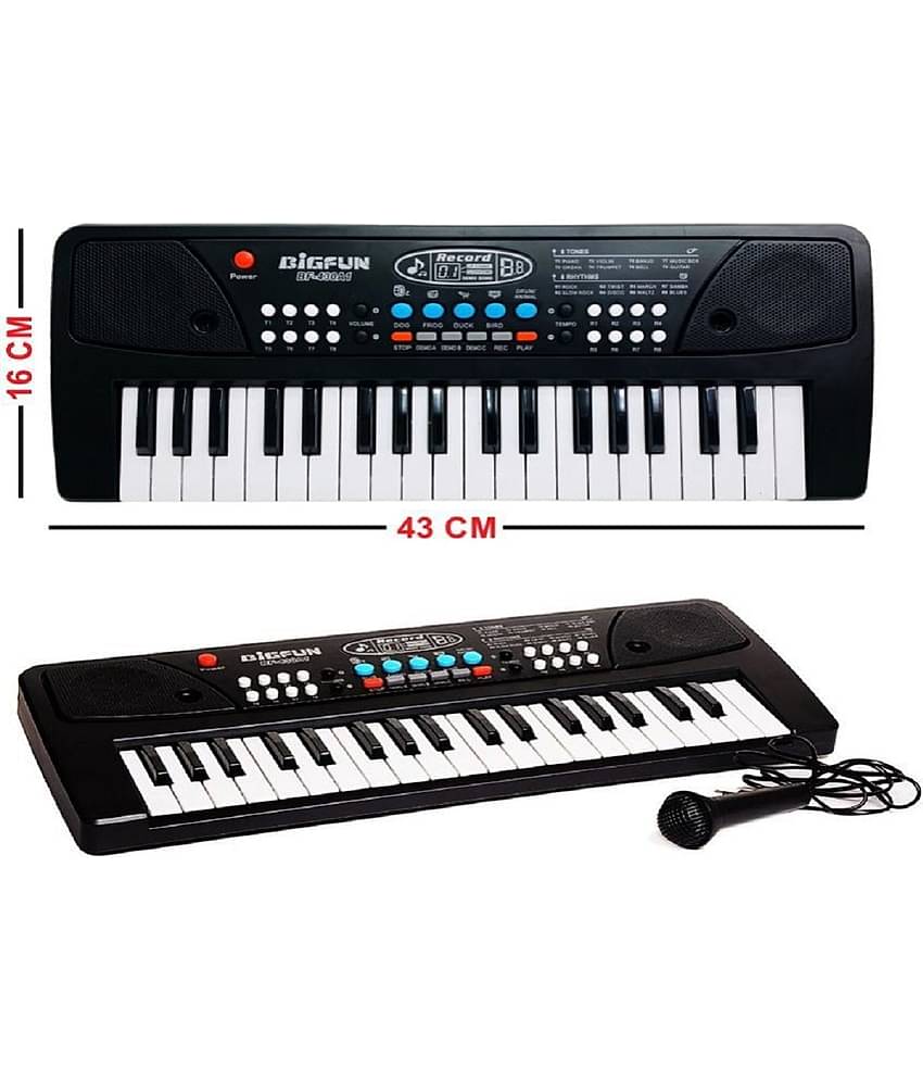 Toy Kingdom Kids Keyboard Piano 37 Keys Piano for Kids Electronic Piano with Microphone Musical Toys for 3 4 5 6 Year