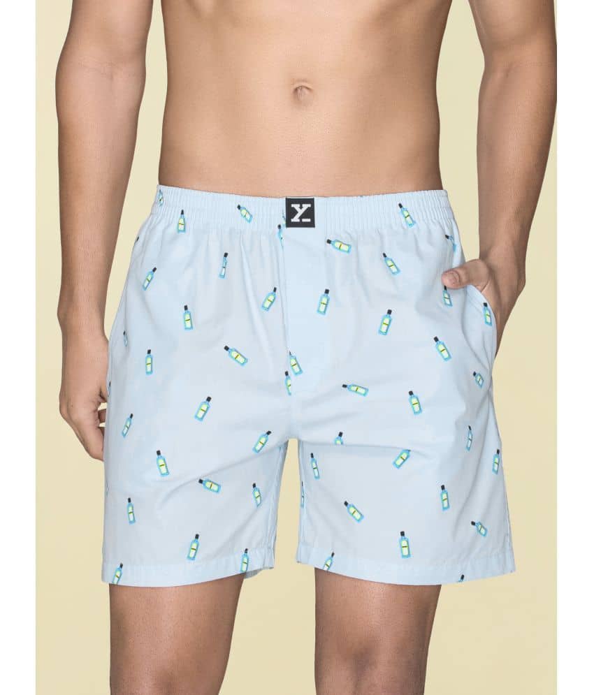 XYXX Pack of 1 Cotton Boxers For Men's ( Multi )