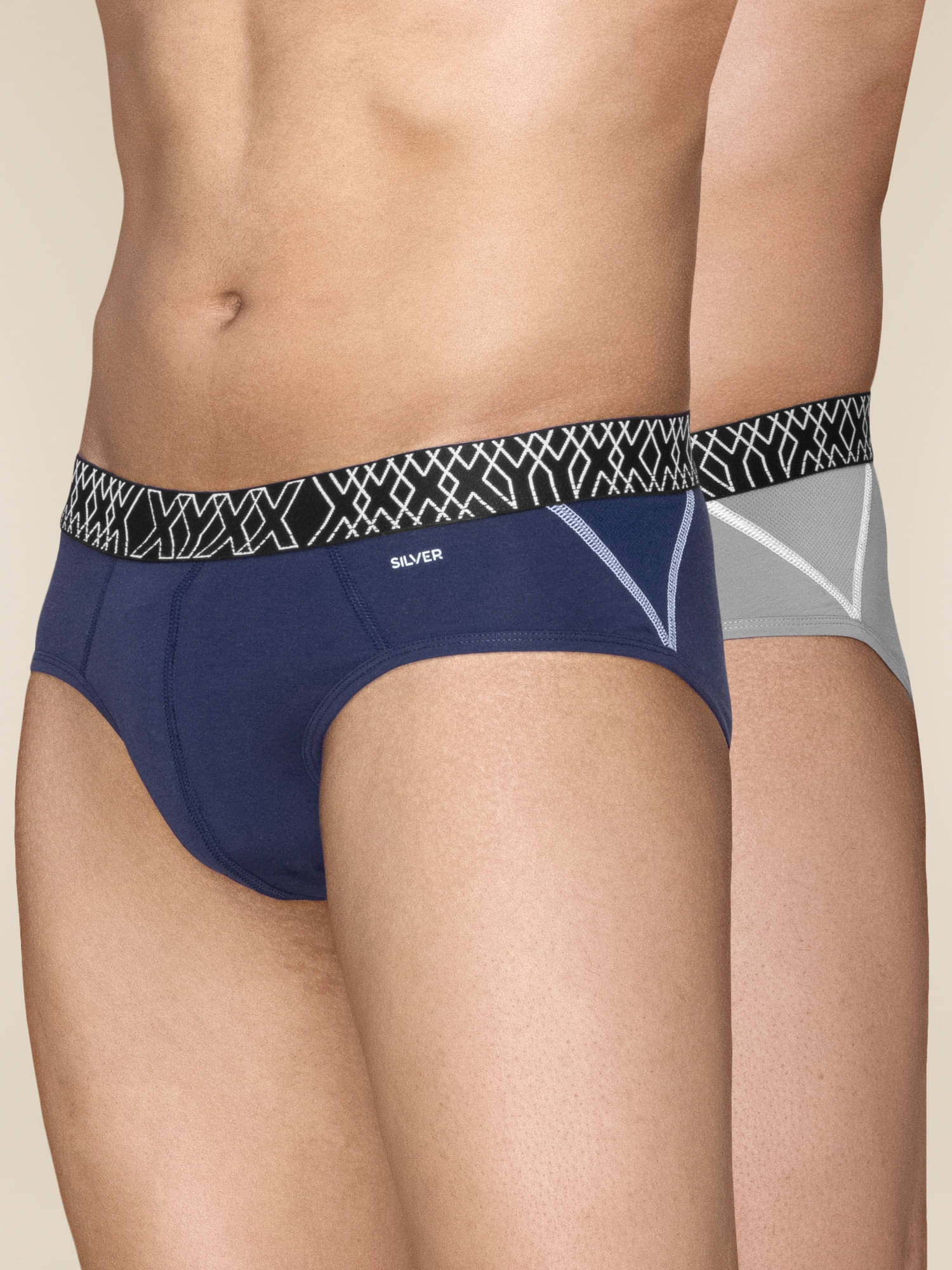     			XYXX Pack of 2 Cotton Briefs For Men's ( Multicolor )