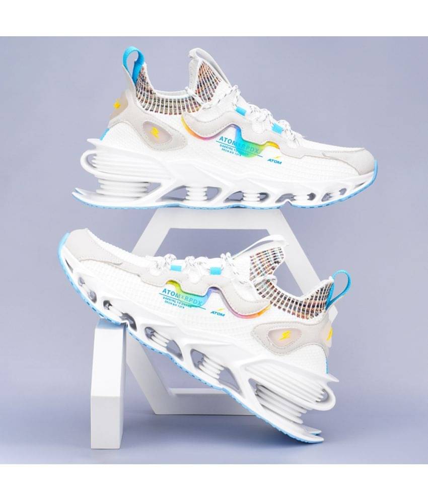     			ATOM Spring Edge Alpha 1 White Men's Lifestyle Shoes