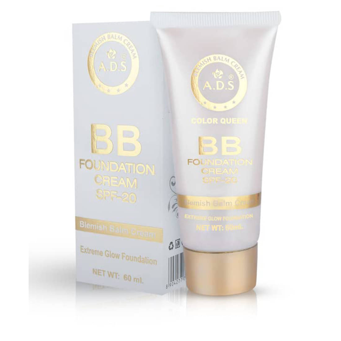     			A.D.S. Extreme Glow BB Foundation Cream with SPF 20 (1680-02)