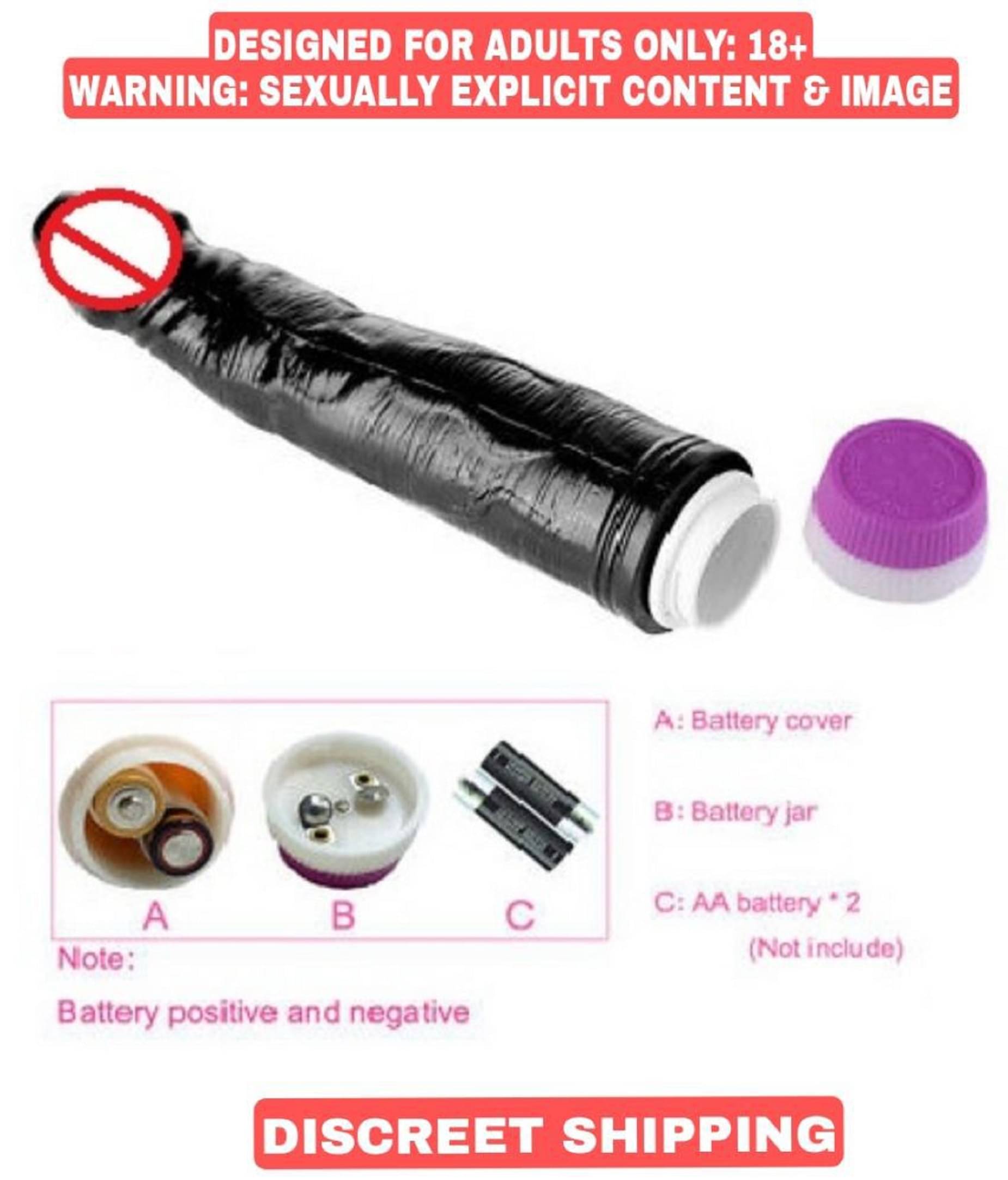 Adam - 9" Long XL Realistic Life Like Thick Strong Vibrating IPX7 Waterproof Dildo Vibrator For Women Men - Pink Adam - 9" Long XL Realistic Life Like Thick Strong Vibrating IPX7 Waterproof Dildo Vibrator For Women Men - Pink