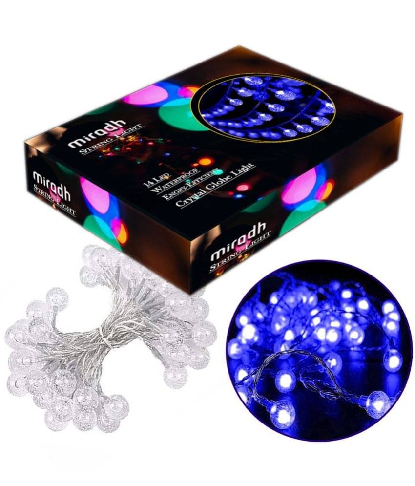     			MIRADH - Blue 3Mtr String Light ( Pack of 1 )