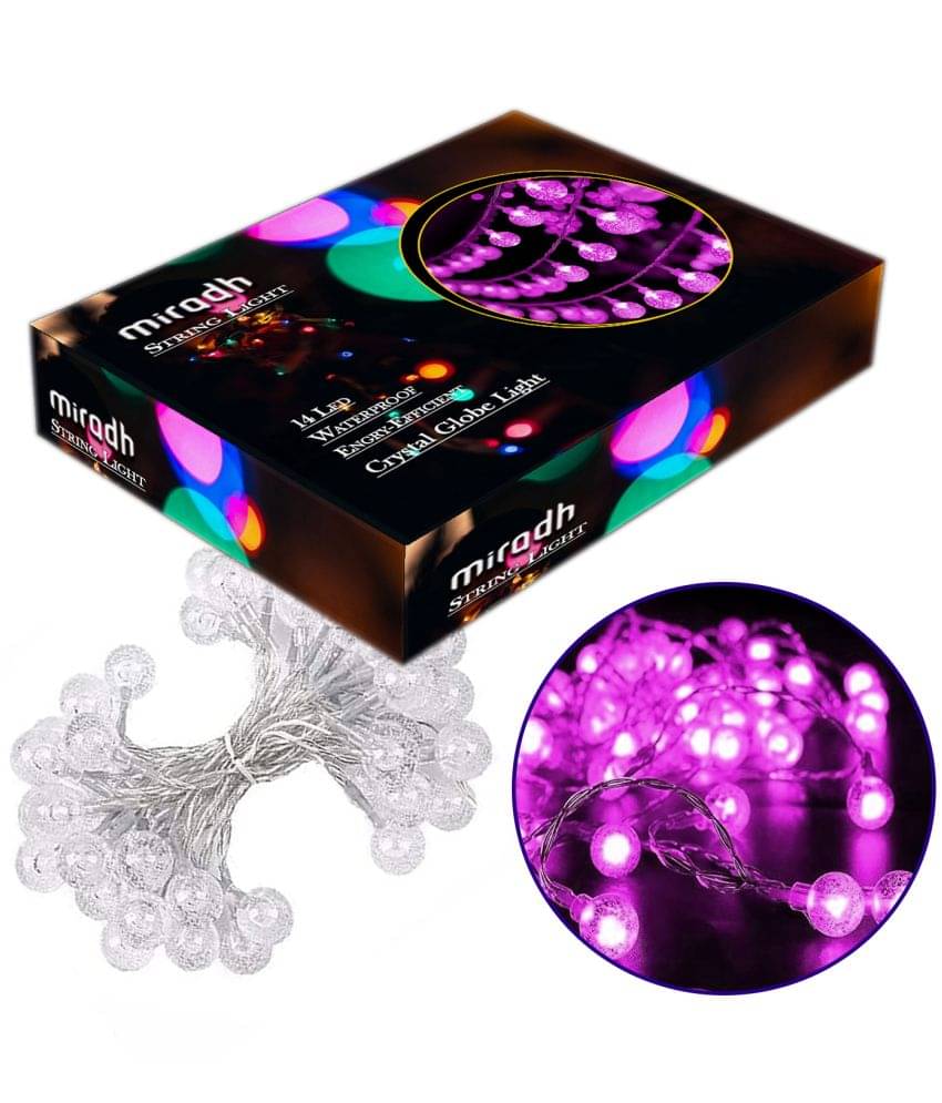 MIRADH - Pink 3Mtr String Light ( Pack of 1 ) MIRADH - Pink 3Mtr String Light ( Pack of 1 )