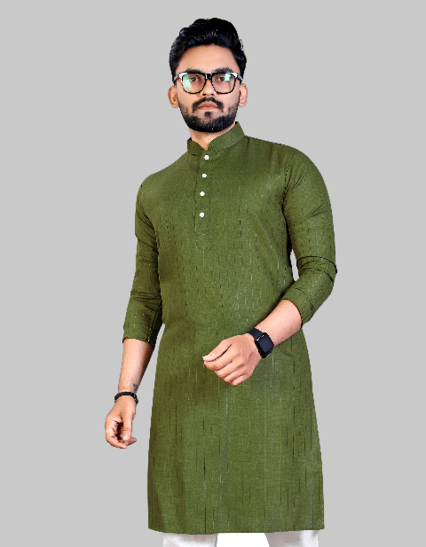 YUG ART - Pink Cotton Blend Men's Regular Kurta ( Pack of 1 ) - Kurtas & Kurta Sets | Buy online on ZillyBuy