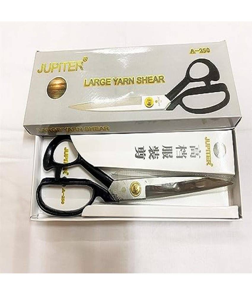     			JUPITER YARN SHEAR SCISSOR, 10 INCHES, STAINLESS STEEL SILVER