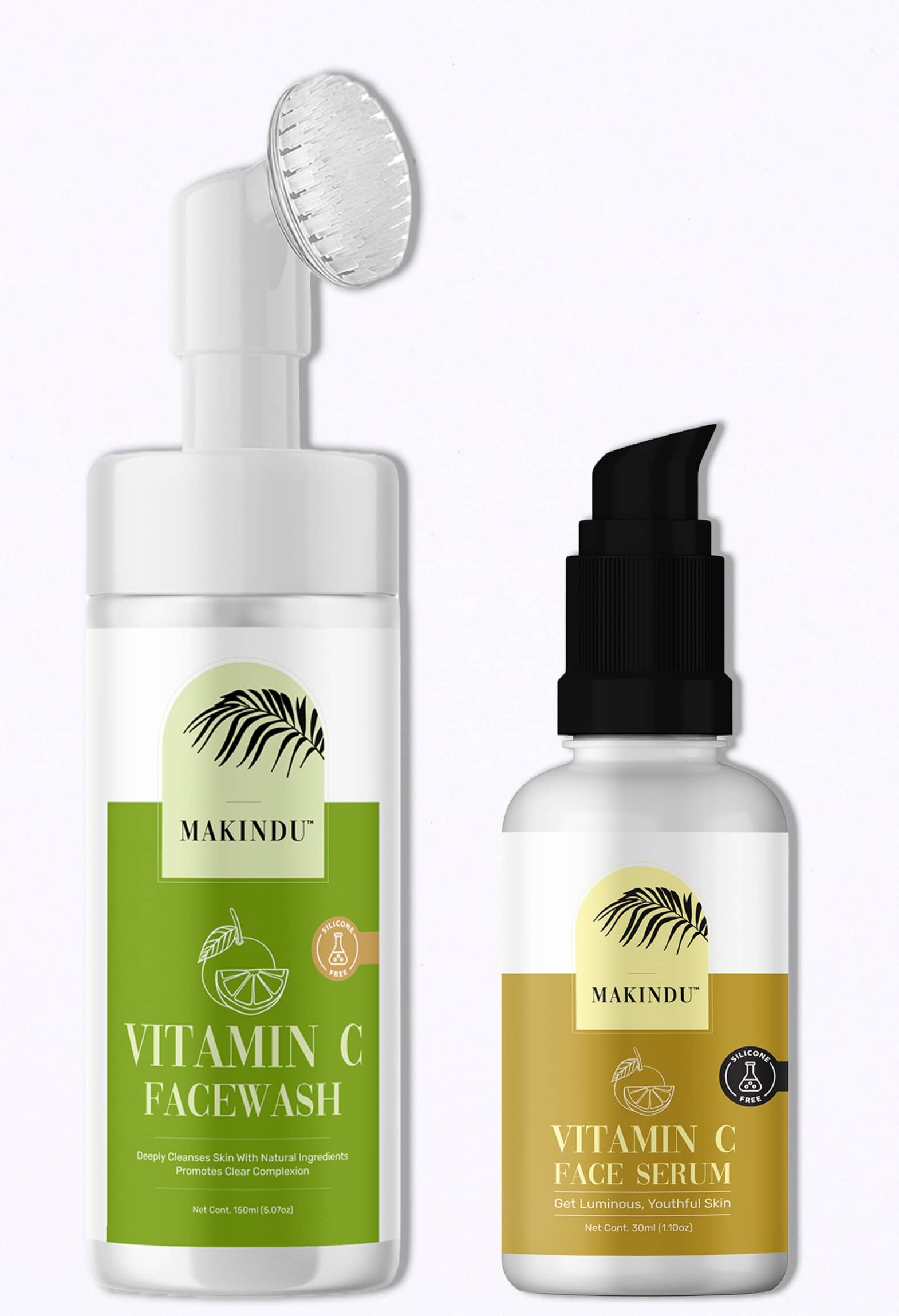MAKINDU COSMETICS - Softening and Smoothening Face Wash For All Skin Type ( Pack of 2 )