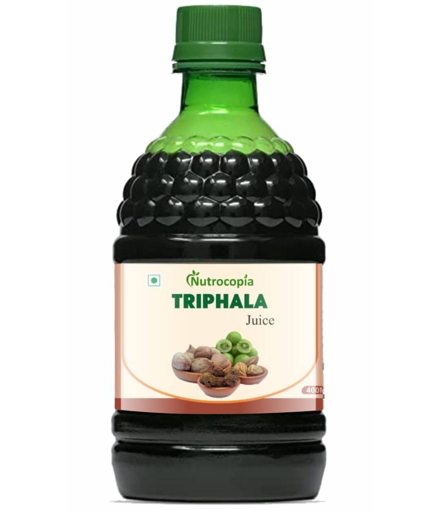     			NUTROCOPIA Triphala Juice | 100% Ayurvedic | Relieves Constipation & Improves Digestion | No Added Sugar - 400 ML