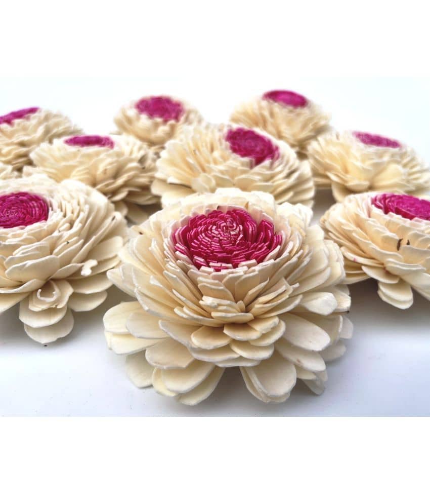 PUPRIWALL - Multicolor Sunflower Artificial Flower ( Pack of 10 )