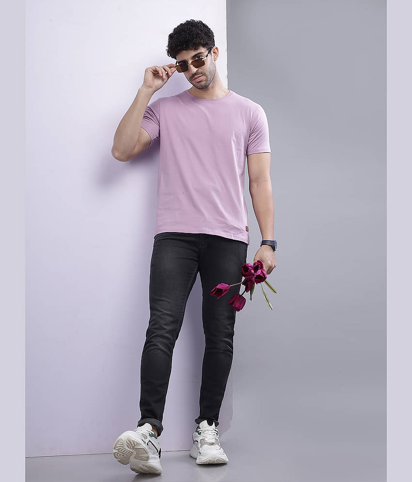 Paul Street Pack of 1 100% Cotton Slim Fit Men's T-Shirt ( Brown )