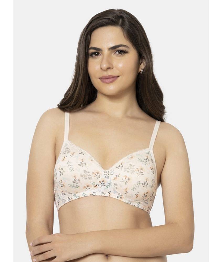 Amante Cotton Lightly Padded Women's T-Shirt Bra ( White )     			Amante Cotton Lightly Padded Women's T-Shirt Bra ( White )