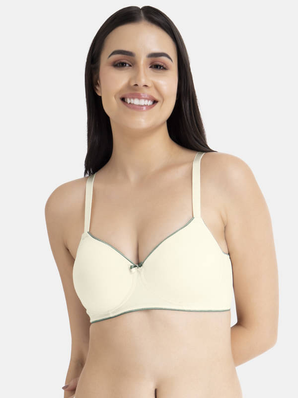     			Amante Nylon Heavily Padded Women's T-Shirt Bra ( White )