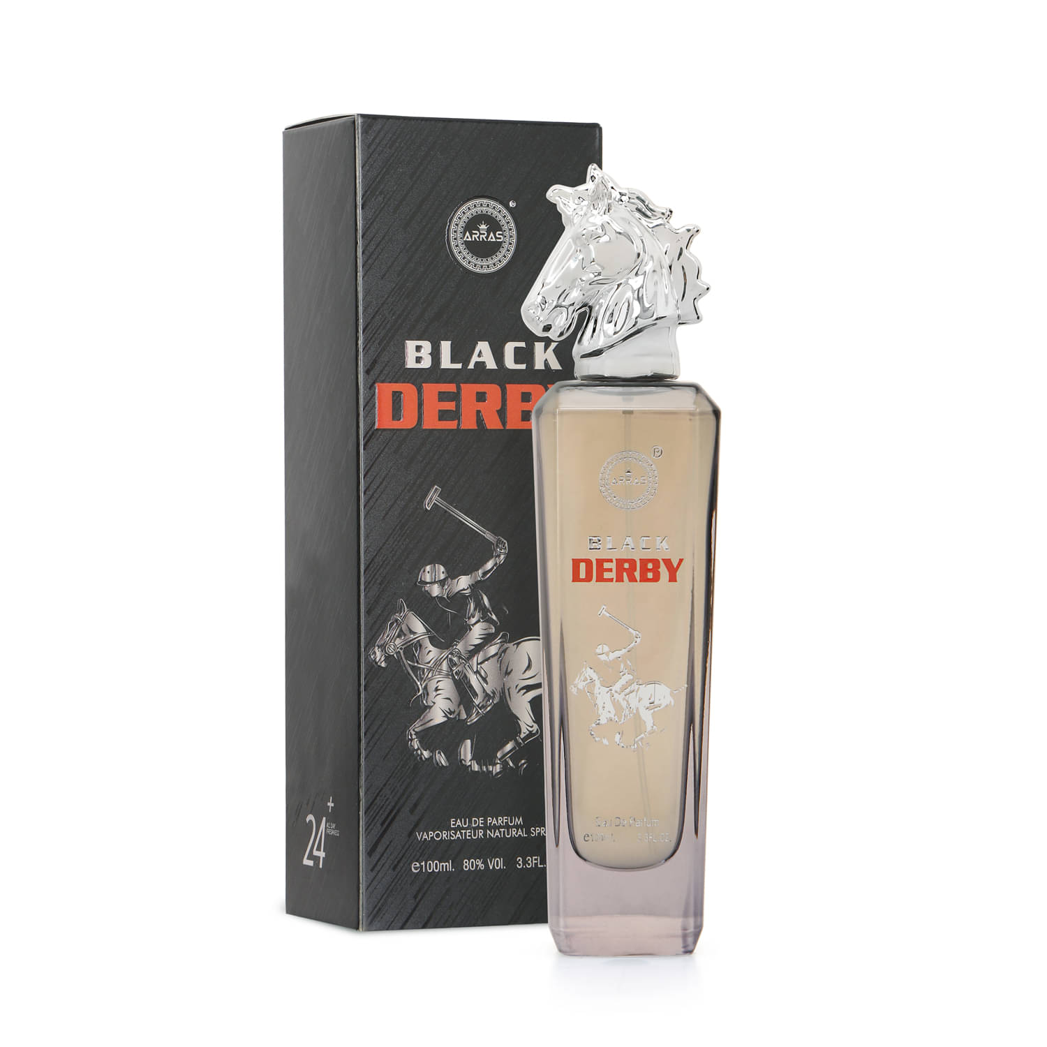 Arras - Black Derby Sort Edition Eau De Parfum (EDP) For Men 100ml ( Pack of 1 ) Arras - Black Derby Sort Edition Eau De Parfum (EDP) For Men 100ml ( Pack of 1 )