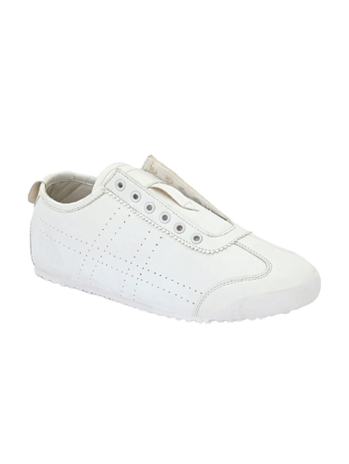     			Big Fox - White Men's Slip-on Shoes
