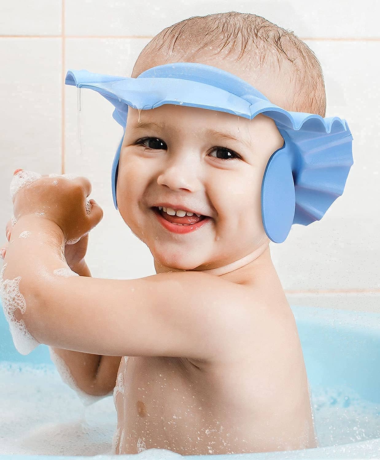 CELIBATE Multi-Colour EVA Foam Shower Cap ( 1 pcs )
