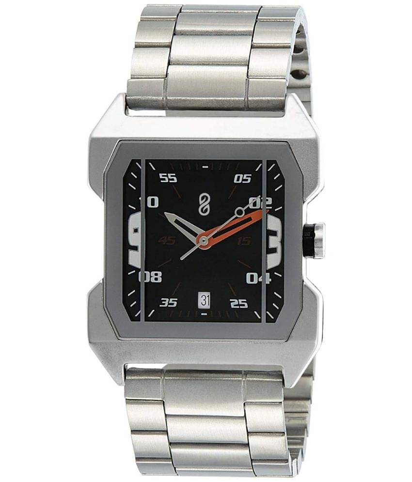     			DIGITRACK - Silver Stainless Steel Analog Men's Watch