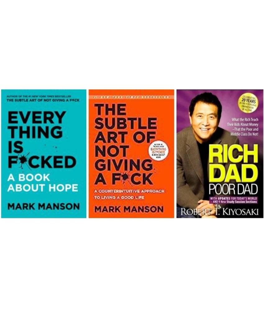     			Everything + The Subtle Art + Rich Dad Poor Dad