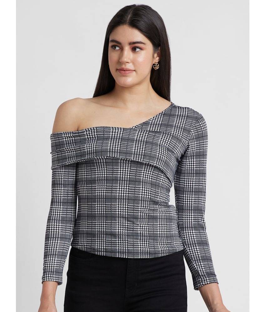 Globus - Black Polyester Women's Regular Top ( Pack of 1 ) Globus - Black Polyester Women's Regular Top ( Pack of 1 )