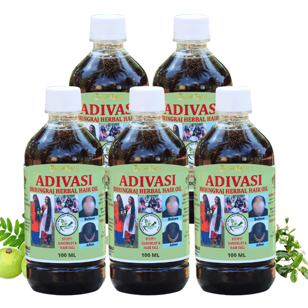 Hair Growth Bhringraj Oil 100 ml Each ( Pack of 5 )