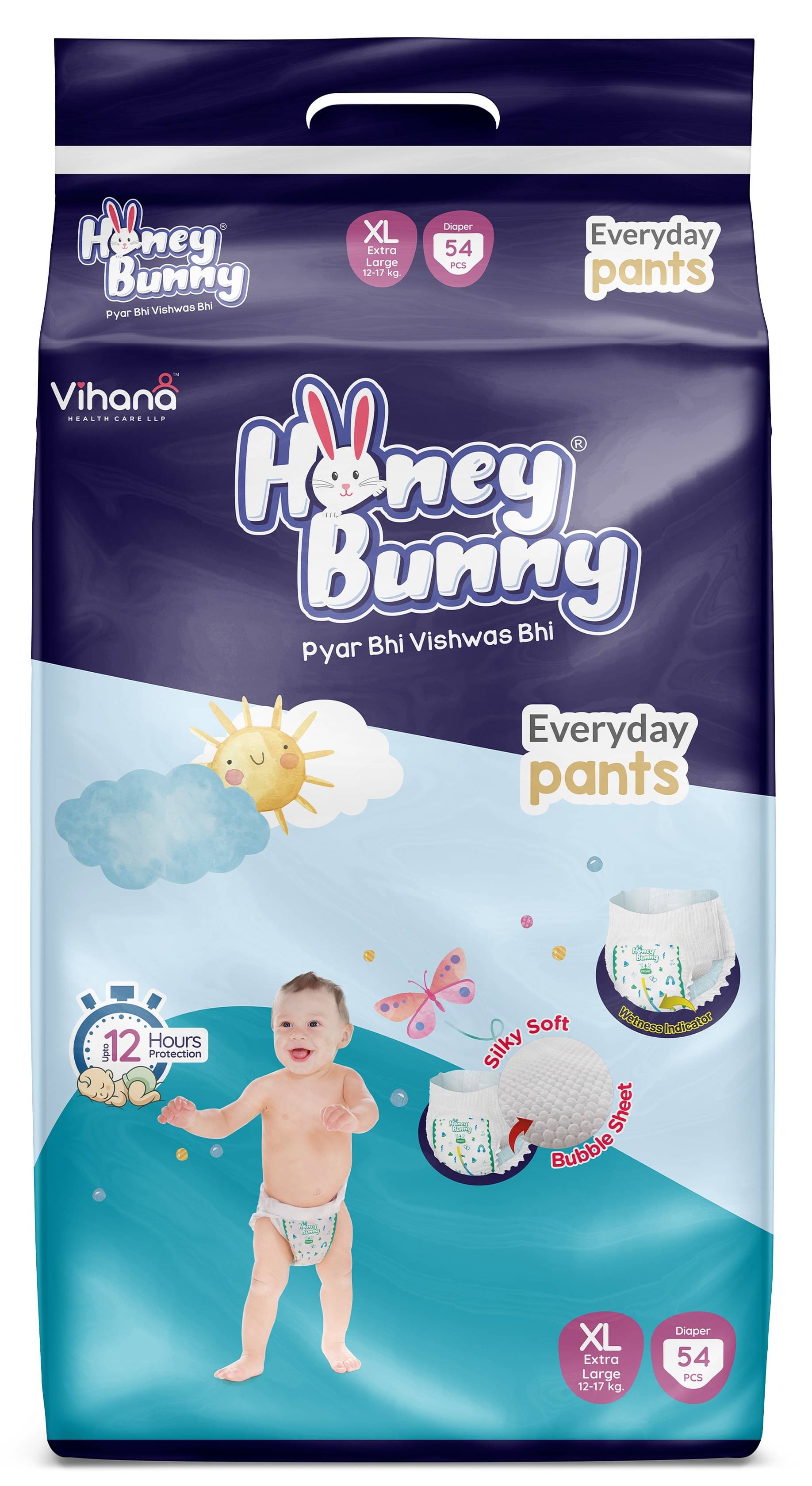     			Honey Bunny - XL Diaper Pants ( Pack of 1 )
