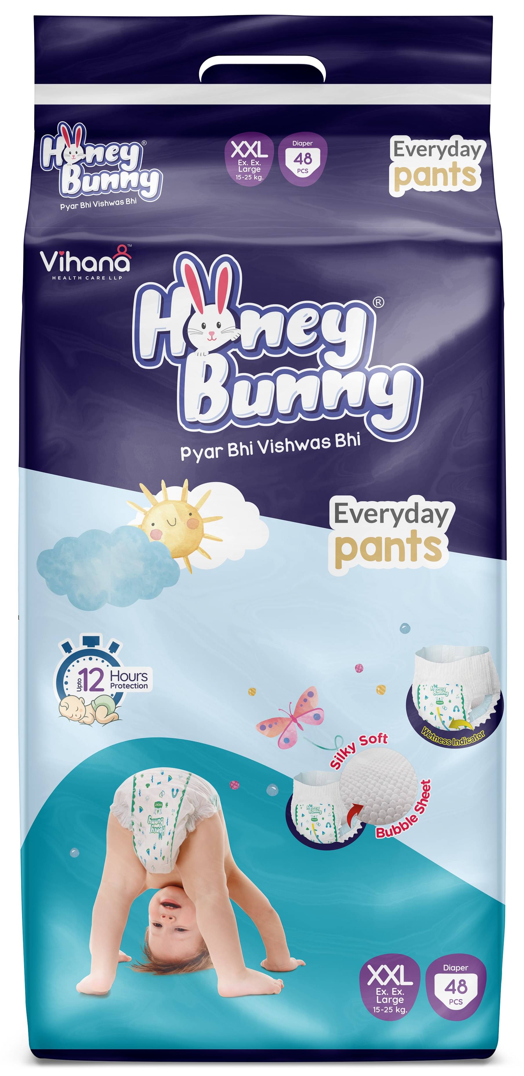 Honey Bunny - XXL Diaper Pants ( Pack of 1 ) Honey Bunny - XXL Diaper Pants ( Pack of 1 )