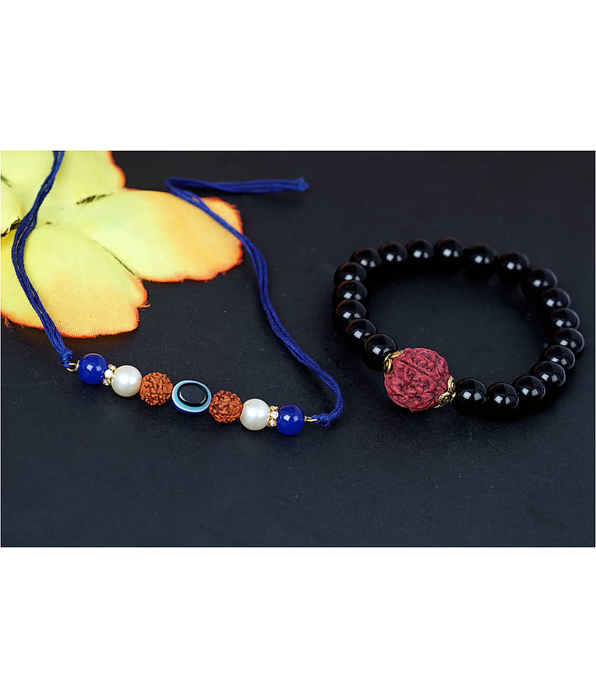 JFL - Jewellery For Less Black Bracelet ( Pack of 2 ) - Bangles & Bracelets | Buy online on ZillyBuy