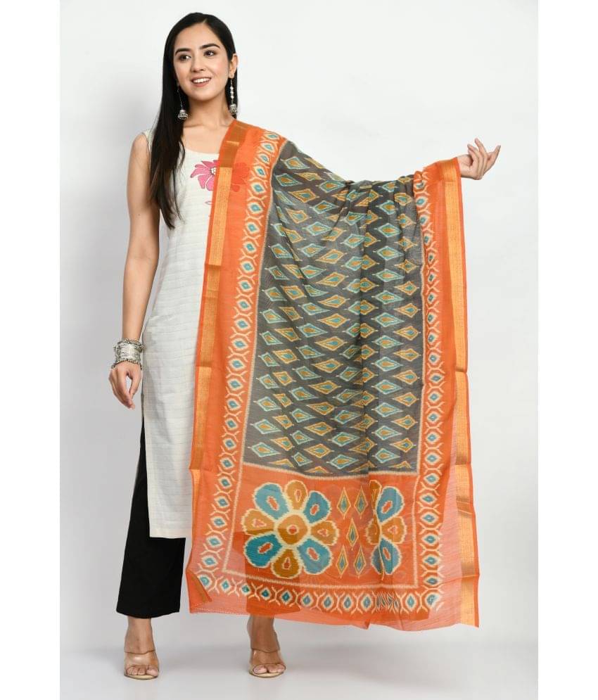 MAURYA - Multicolor Chanderi Women's Dupatta - ( Pack of 1 ) MAURYA - Multicolor Chanderi Women's Dupatta - ( Pack of 1 )