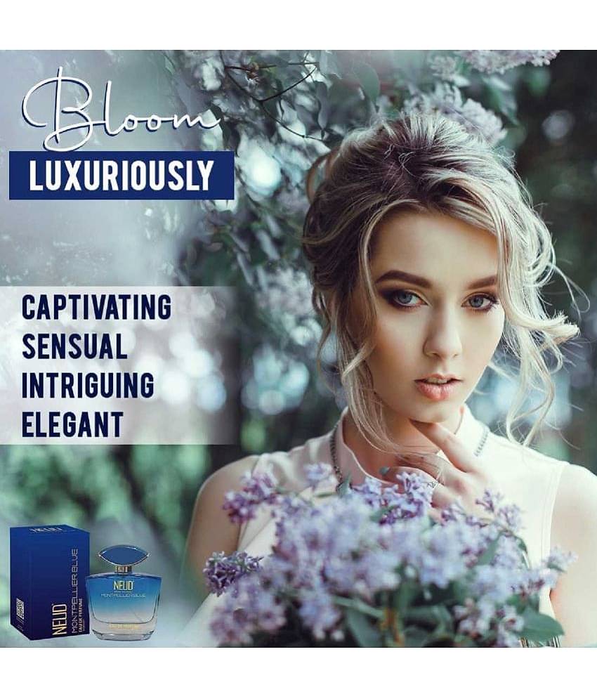 NEUD Montpellier Blue Luxury Perfume for Elegant Women Long Lasting EDP, 100 ml