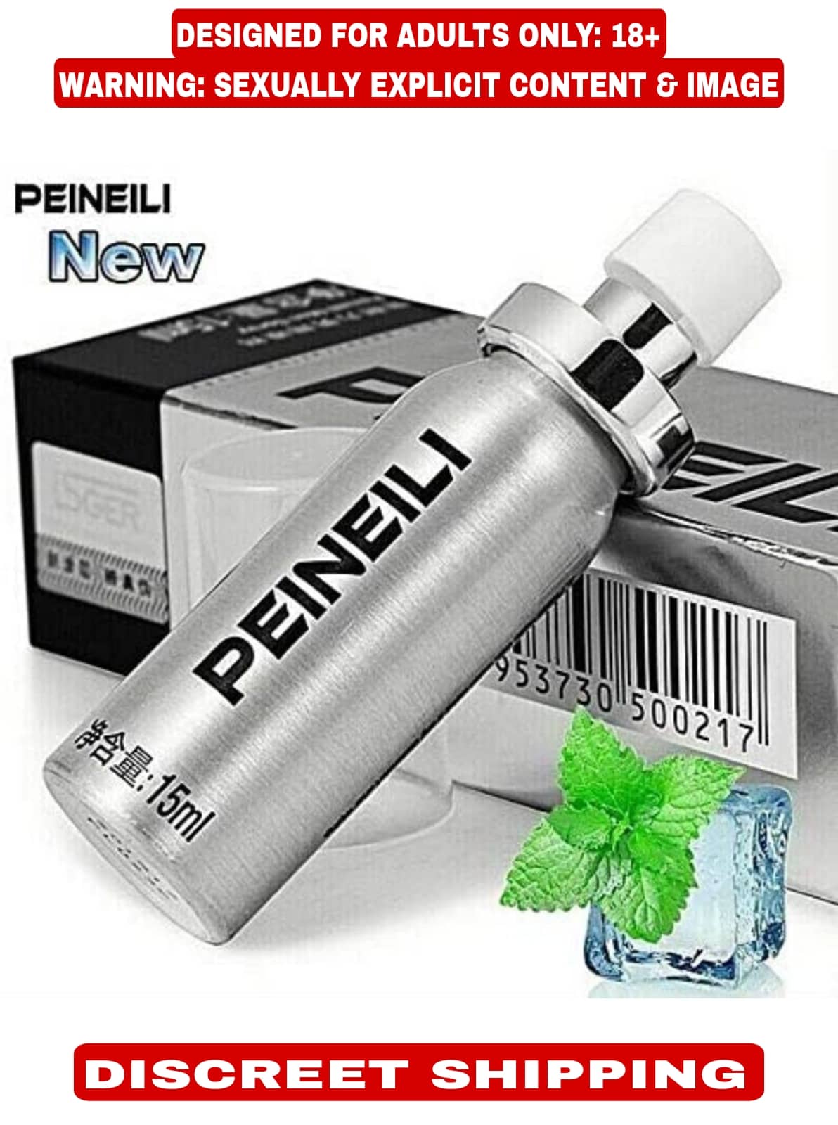 Naughty World Peineili Spray Keep Long Time Spray Extenal 15ML Men Delay Spray