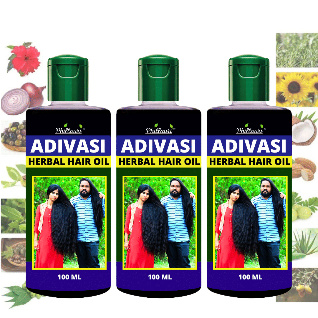 Phillauri - Anti Dandruff Bhringraj Oil 100 ml ( Pack of 3 )