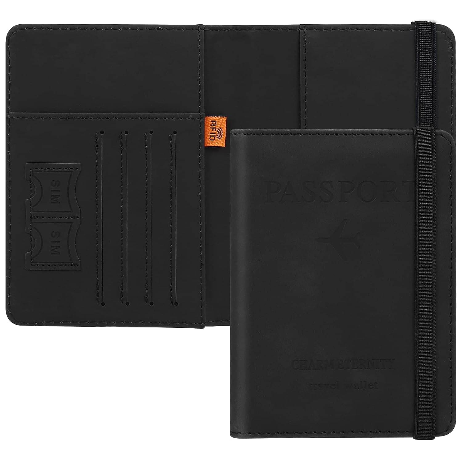     			RAMDEV ENTERPRISE Leather Multi Color Passport Holder