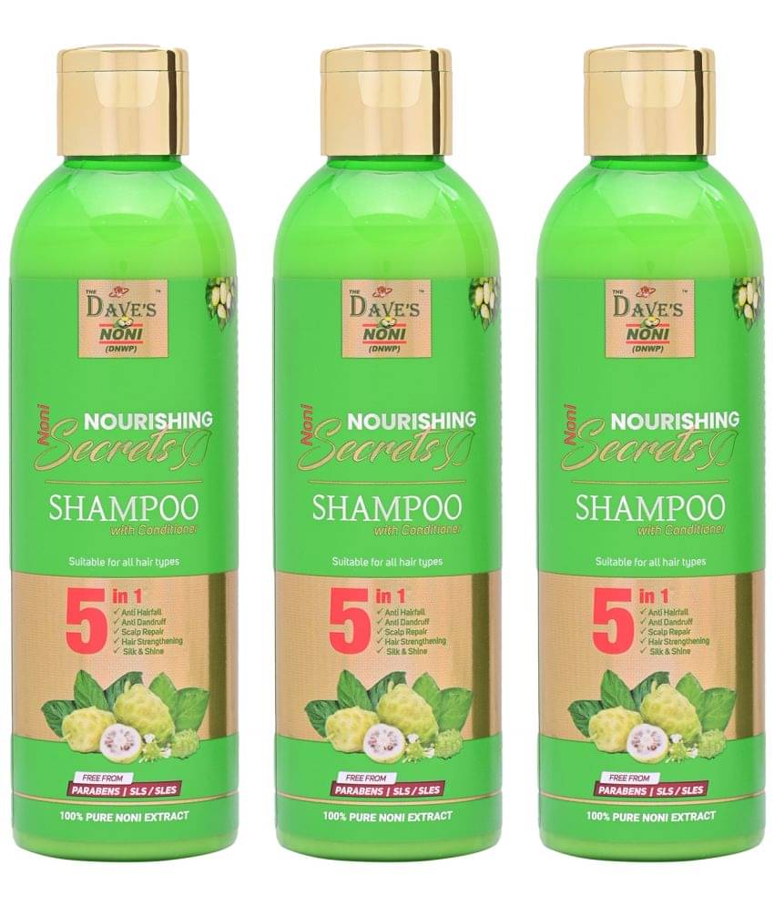 The Dave's Noni (DNWP) - Anti Dandruff Shampoo & Conditioner 200 mL ( Pack of 3 )     			The Dave's Noni (DNWP) - Anti Dandruff Shampoo & Conditioner 200 mL ( Pack of 3 )