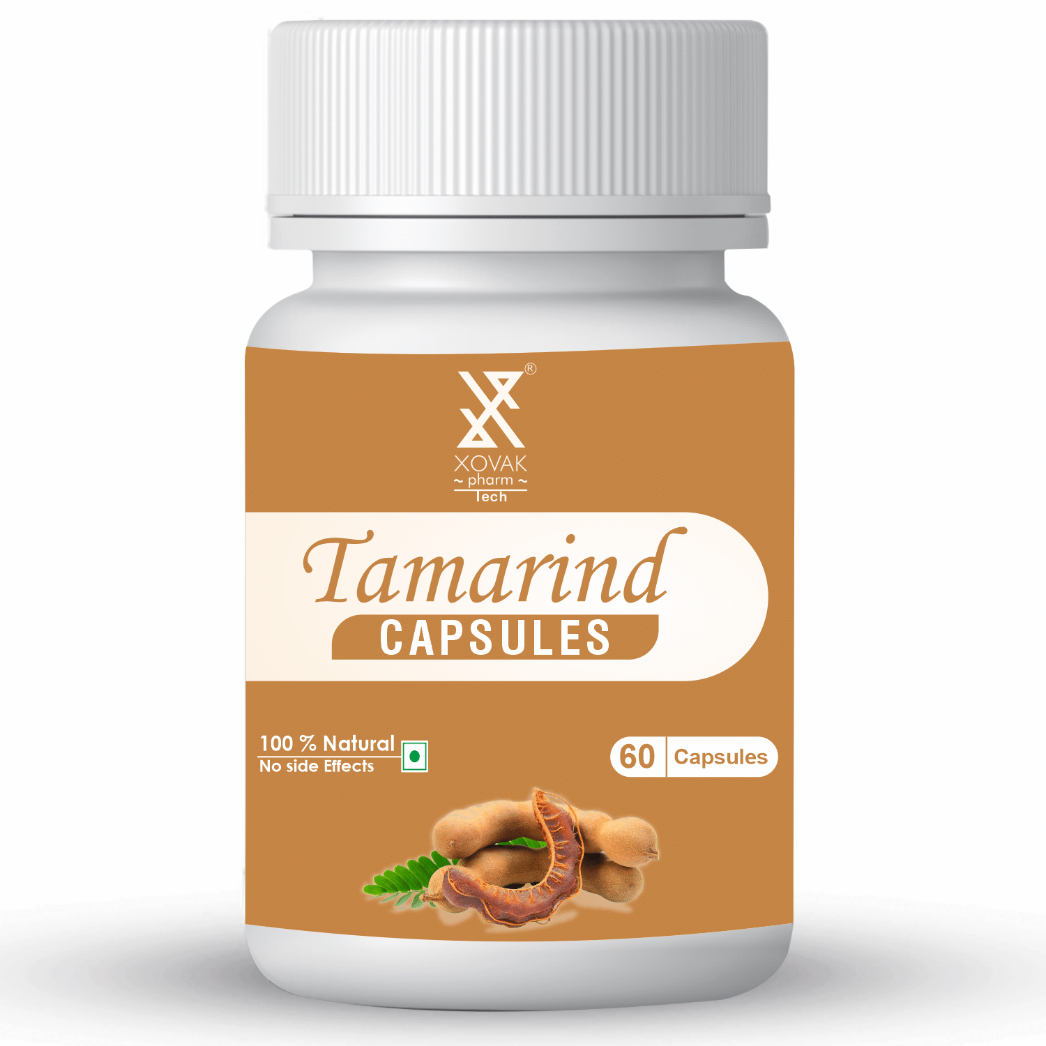     			Xovak Pharmtech Ayurvedic Tamarind Capsule 50 Gm Pack of 1