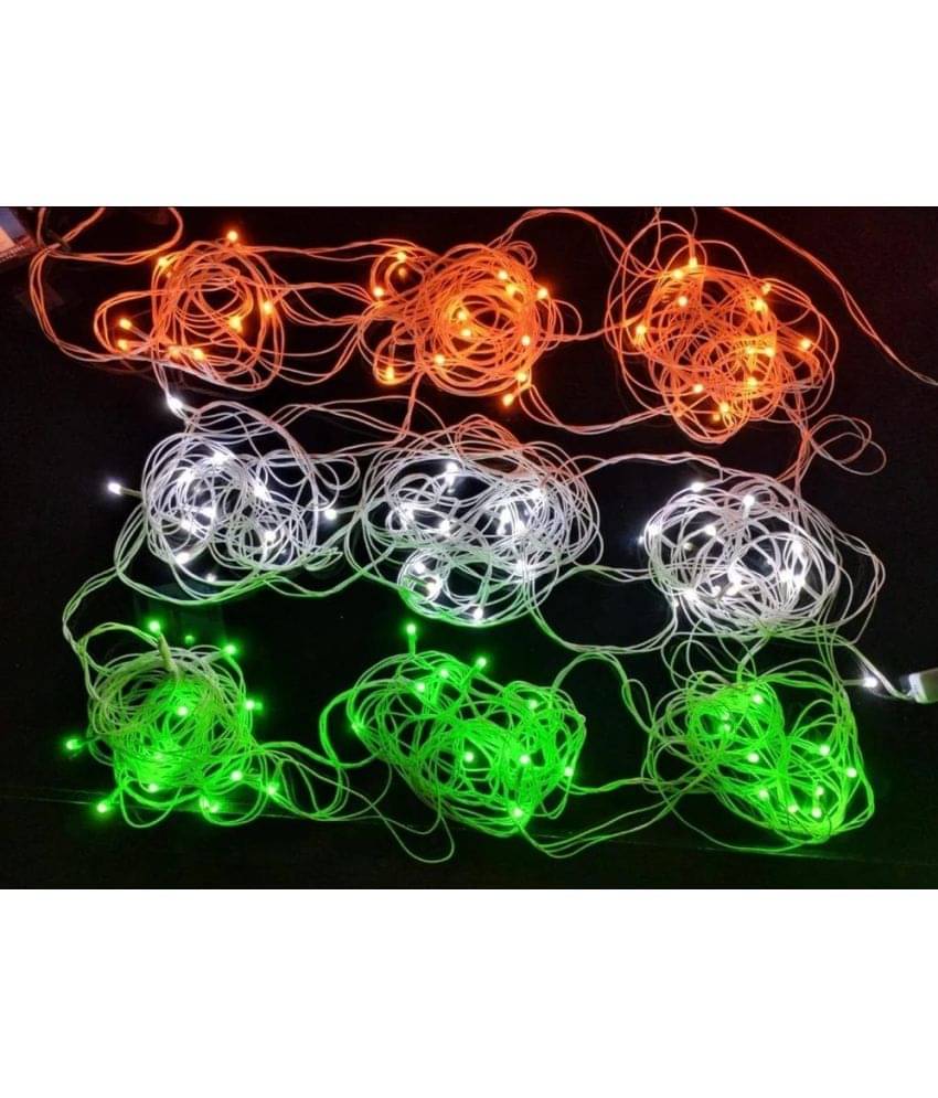     			DAJUBHAI - Multicolor 15Mtr String Light (Pack of 2)