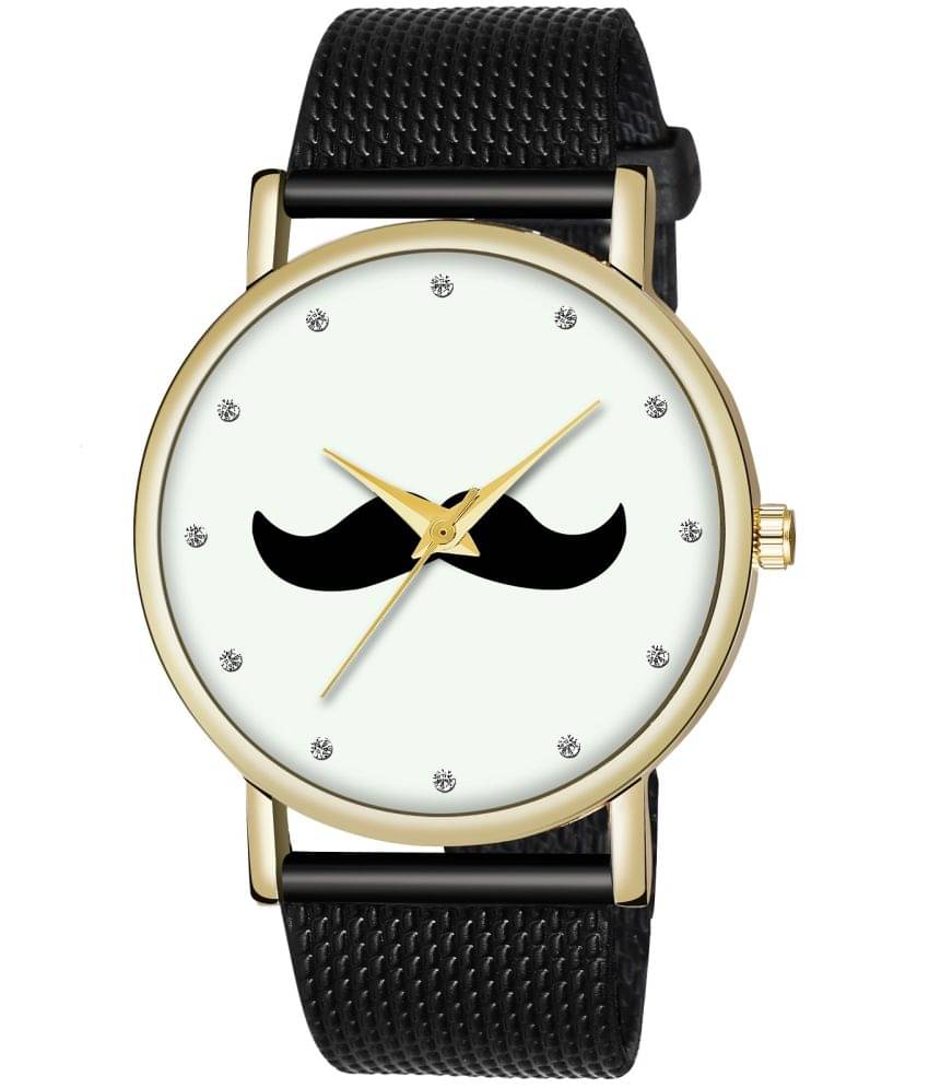     			DECLASSE - Black PU Analog Men's Watch