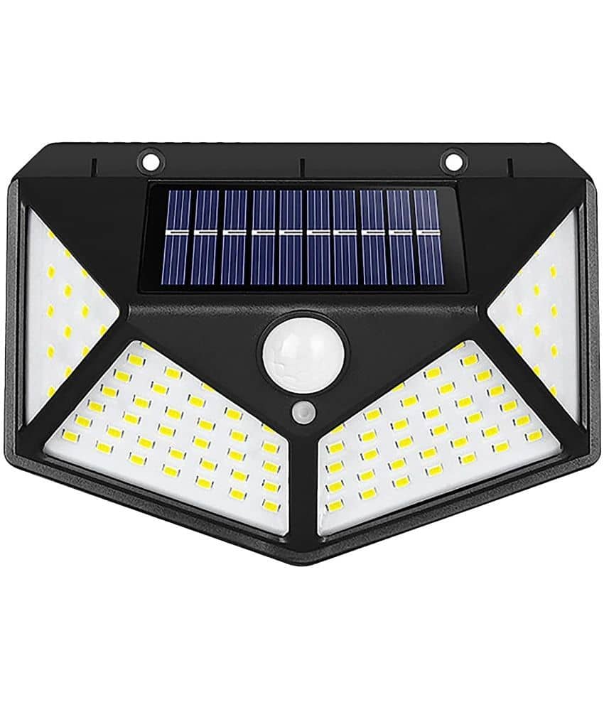 Jellify - 9W Solar Outdoor Wall Light ( Pack of 1 )