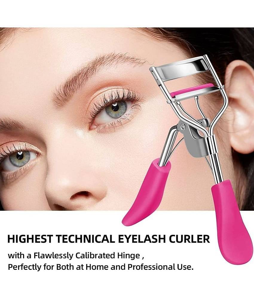 Majestique 3Pcs Eyelash Extension Kit, Eyelash Curler, Tweezer, Eyelashes Extension - Color May Very
